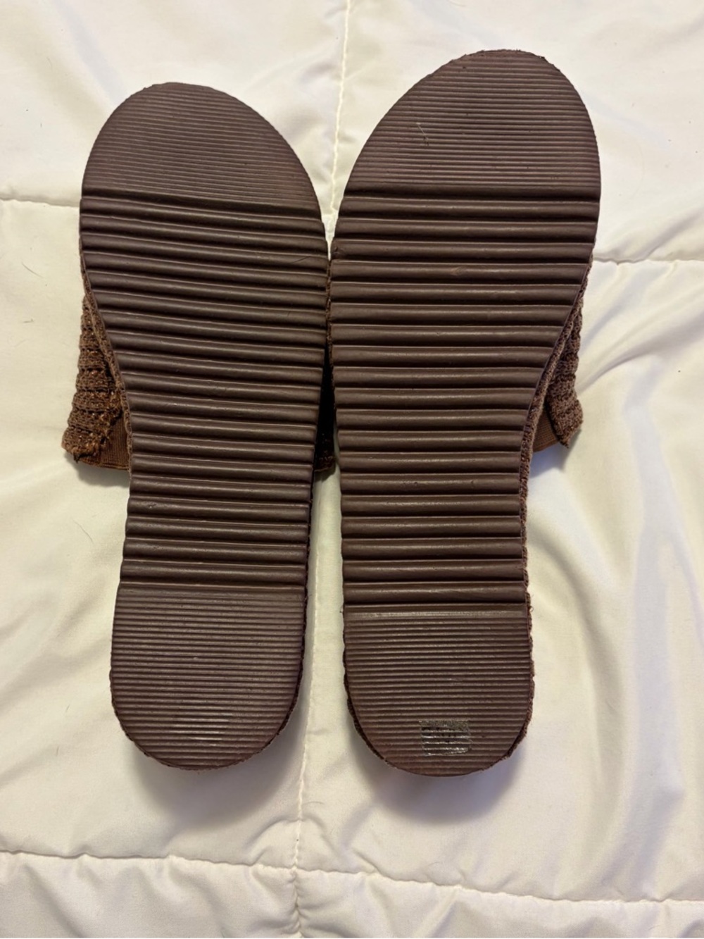 NWOT ANTHROPOLGIE Matisse brown wedge sandals - Picture 3 of 5